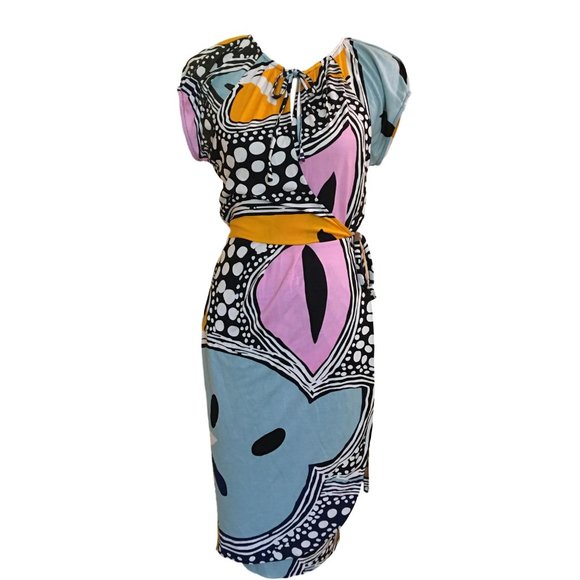 Diane von Furstenberg Dresses & Skirts - Diane Von Furstenberg Colorful Silk Dress - 10